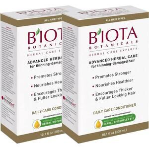 Biota Botanicals Herbal Conditioner 10.1 oz (Pack of 2)